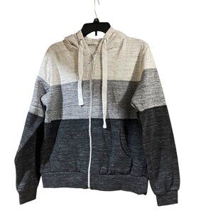 Womens Sweatshirt Full Zip, Size XL